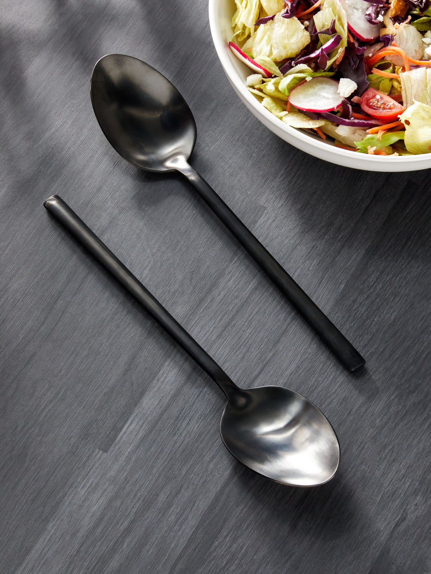 Kensington Silver Stainless Steel Tea Spoon Cutlery Set 4 Piece