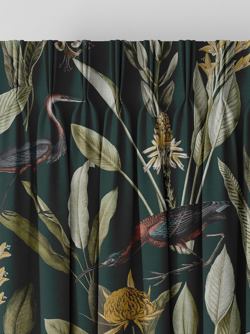 Graham & Brown Green Glasshouse made to measure curtains (British brand)