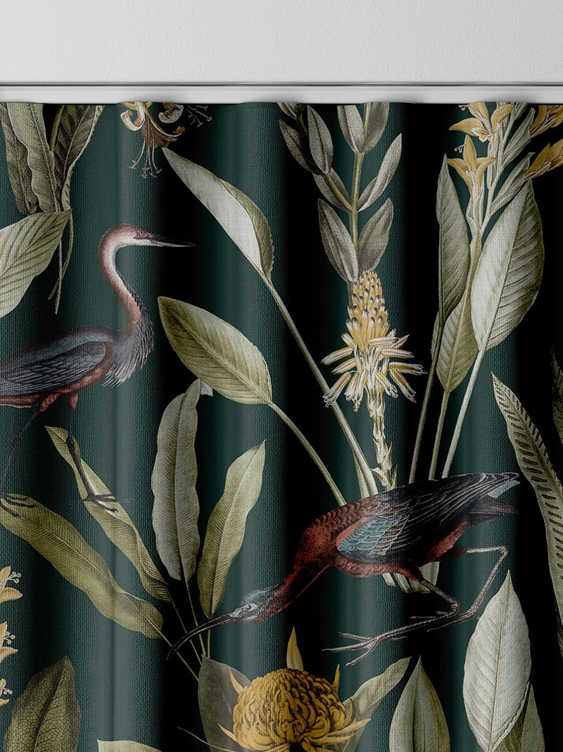 Graham & Brown Green Glasshouse made to measure curtains (British brand)