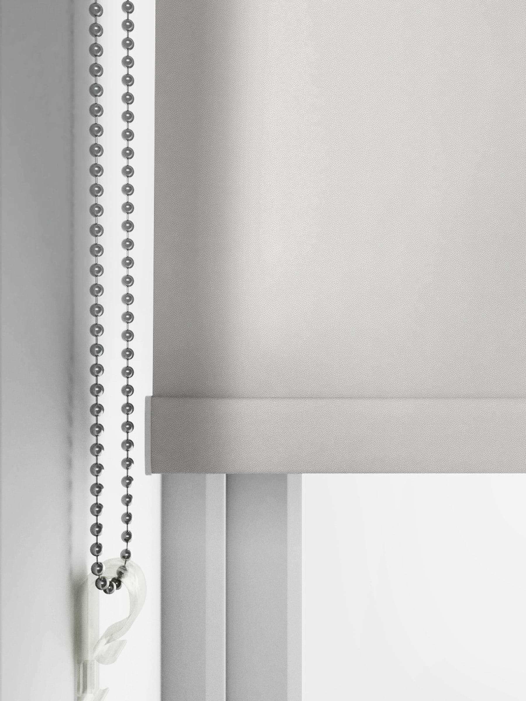 Graham & Brown roller blind mid-grey Indian shade, UK version