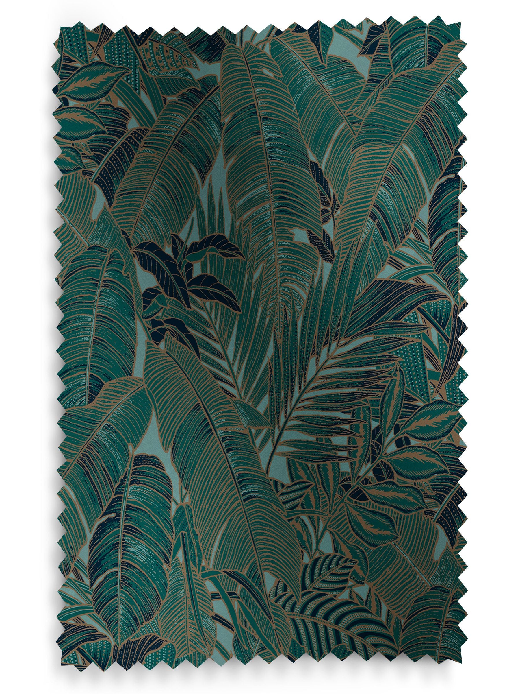 Graham & Brown Green Paradys roller blind - British product