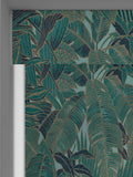 Graham & Brown Green Paradys roller blind - British product