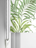 Graham & Brown Lush Green Yasuni roller blind, imported from the UK