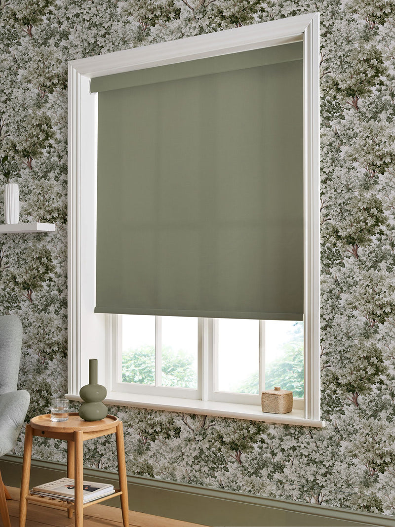 Graham & Brown sage roller blind made to measure - British product