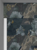 Graham & Brown Midnight Blue Timepiece roller blind, imported from the UK
