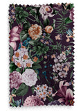 Graham & Brown Amethyst Purple Glasshouse roller blind, imported from the UK