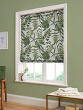 Graham & Brown Midsummer Fern cotton roman blind, imported from the UK