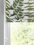 Graham & Brown Midsummer Fern cotton roman blind, imported from the UK