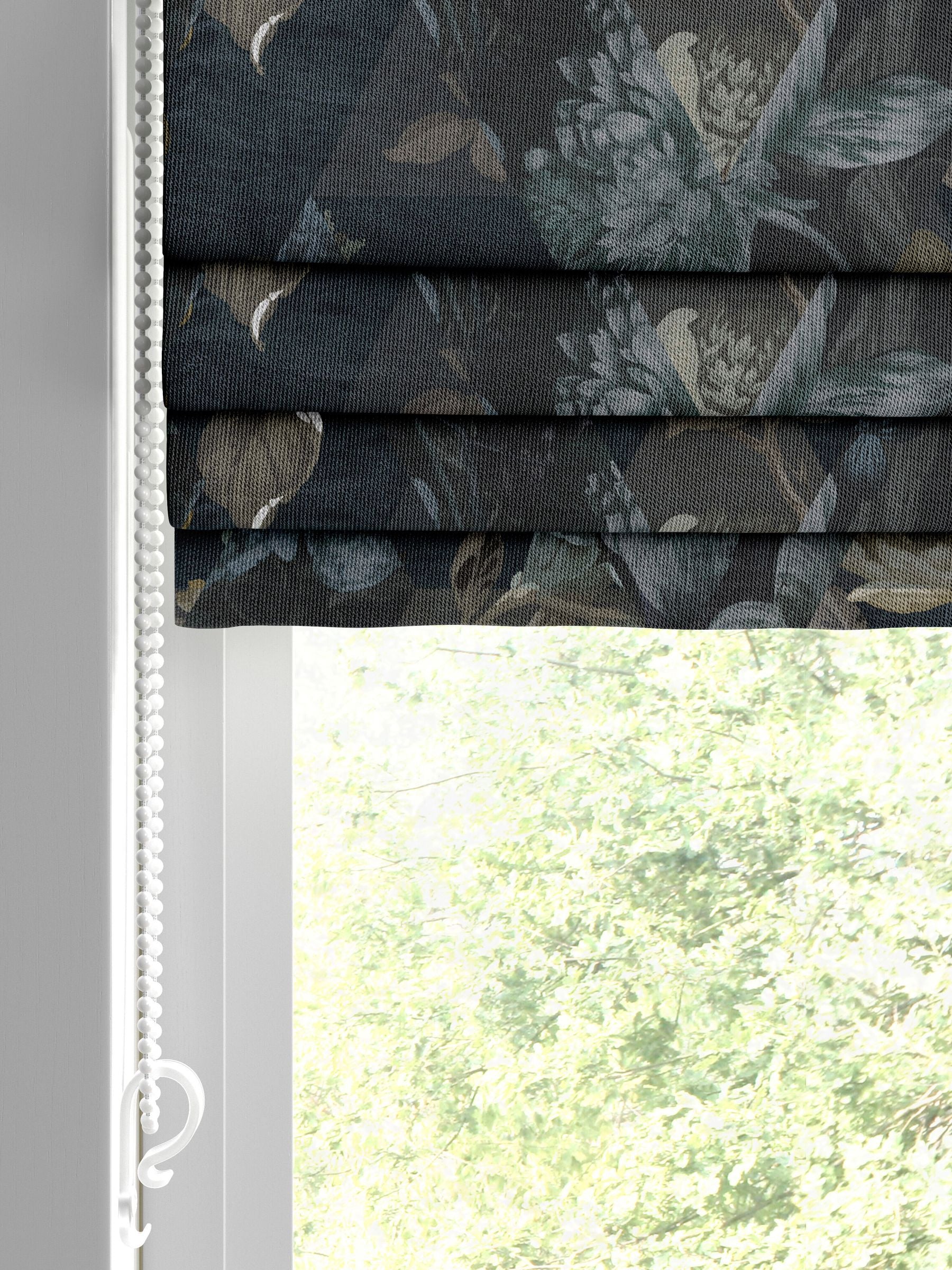 Graham & Brown Timepiece roman blind, imported from the UK