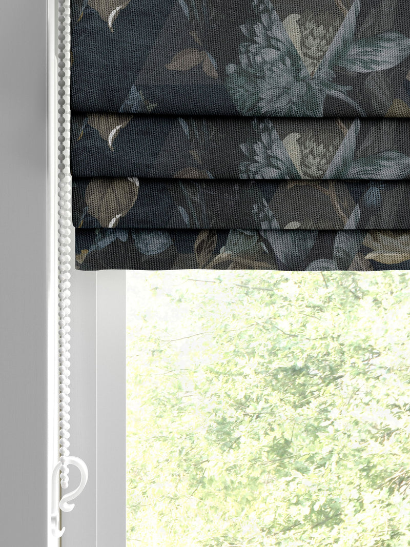 Graham & Brown Timepiece roman blind, imported from the UK