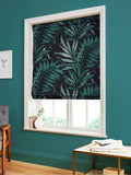Graham & Brown midnight navy roman blind made to measure, imported from the UK
