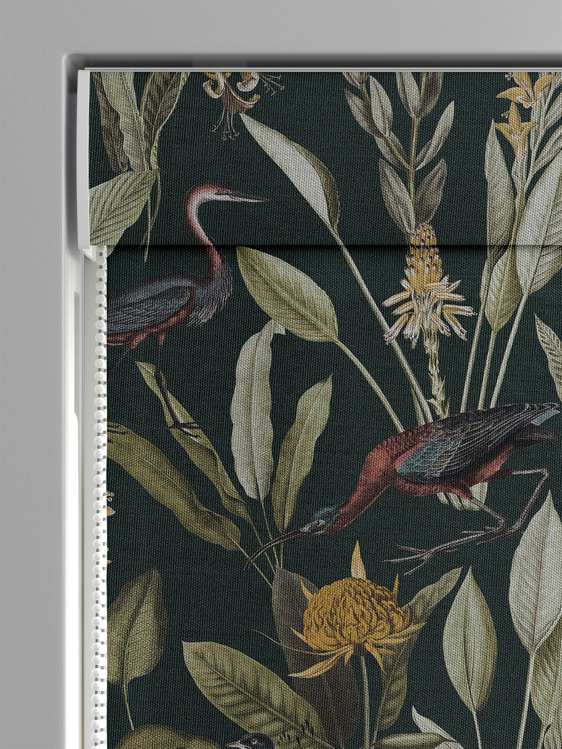 Graham & Brown Green Glasshouse roman blind made to measure - British product