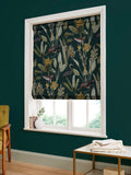 Graham & Brown Green Glasshouse roman blind made to measure - British product