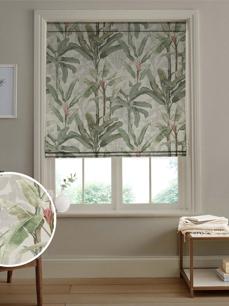 Graham & Brown Borneo Roman blind, made to measure - British product