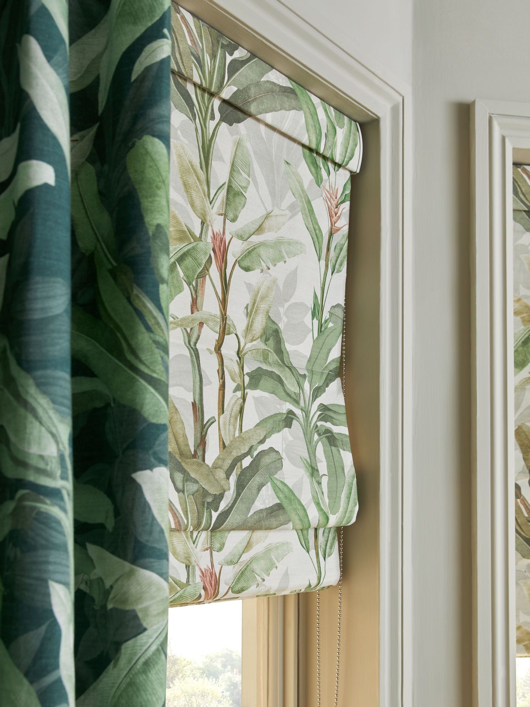 Graham & Brown Borneo Roman blind, made to measure - British product