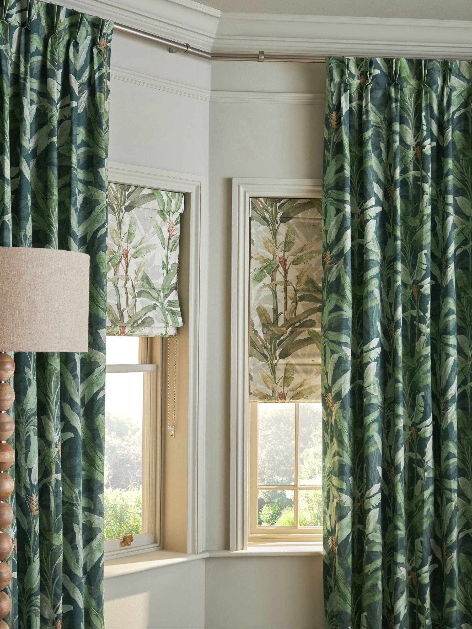 Graham & Brown Borneo Roman blind, made to measure - British product