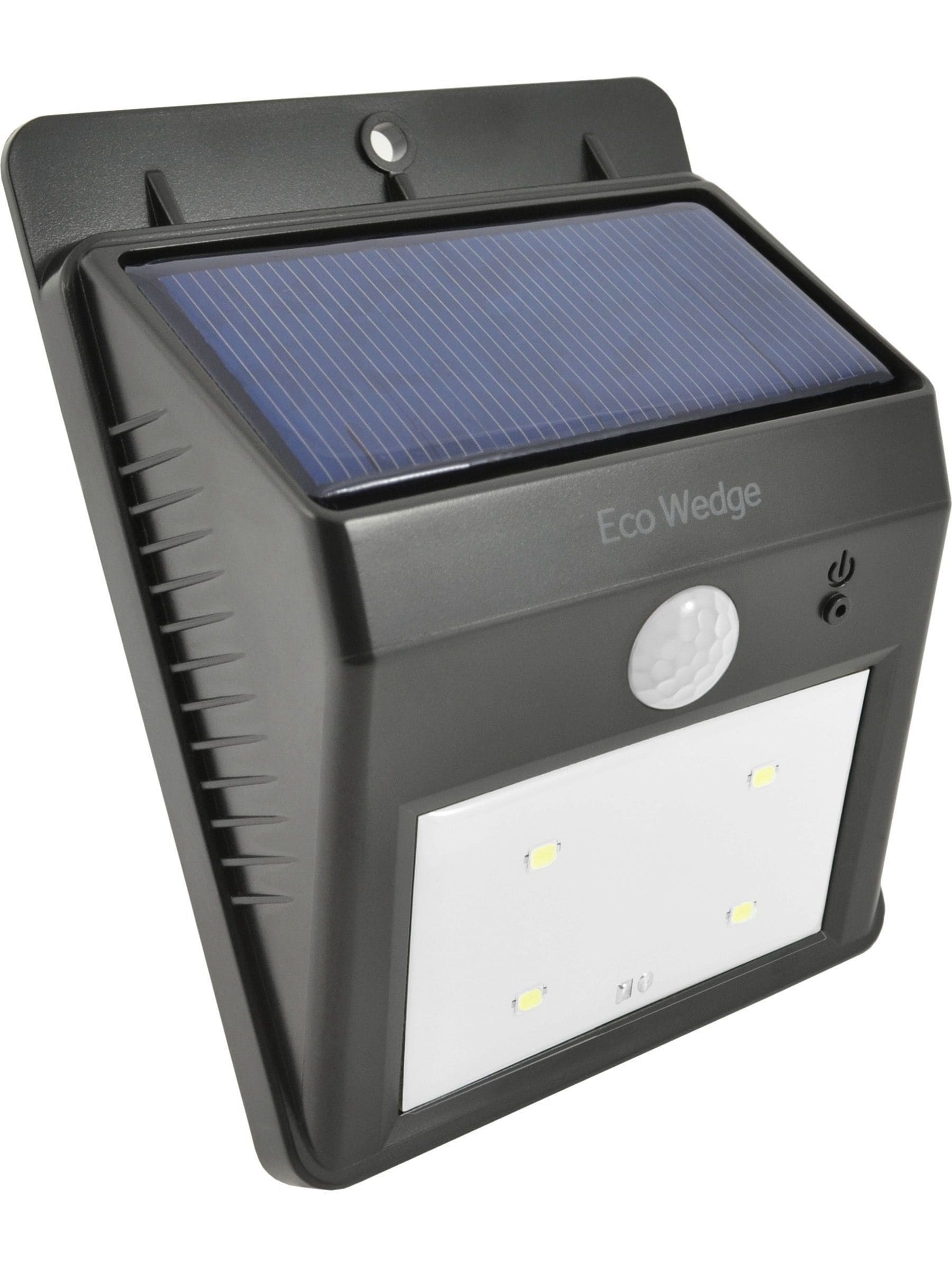 SolarCentre Wedge XT applique murale solaire extérieure noire - Produit britannique