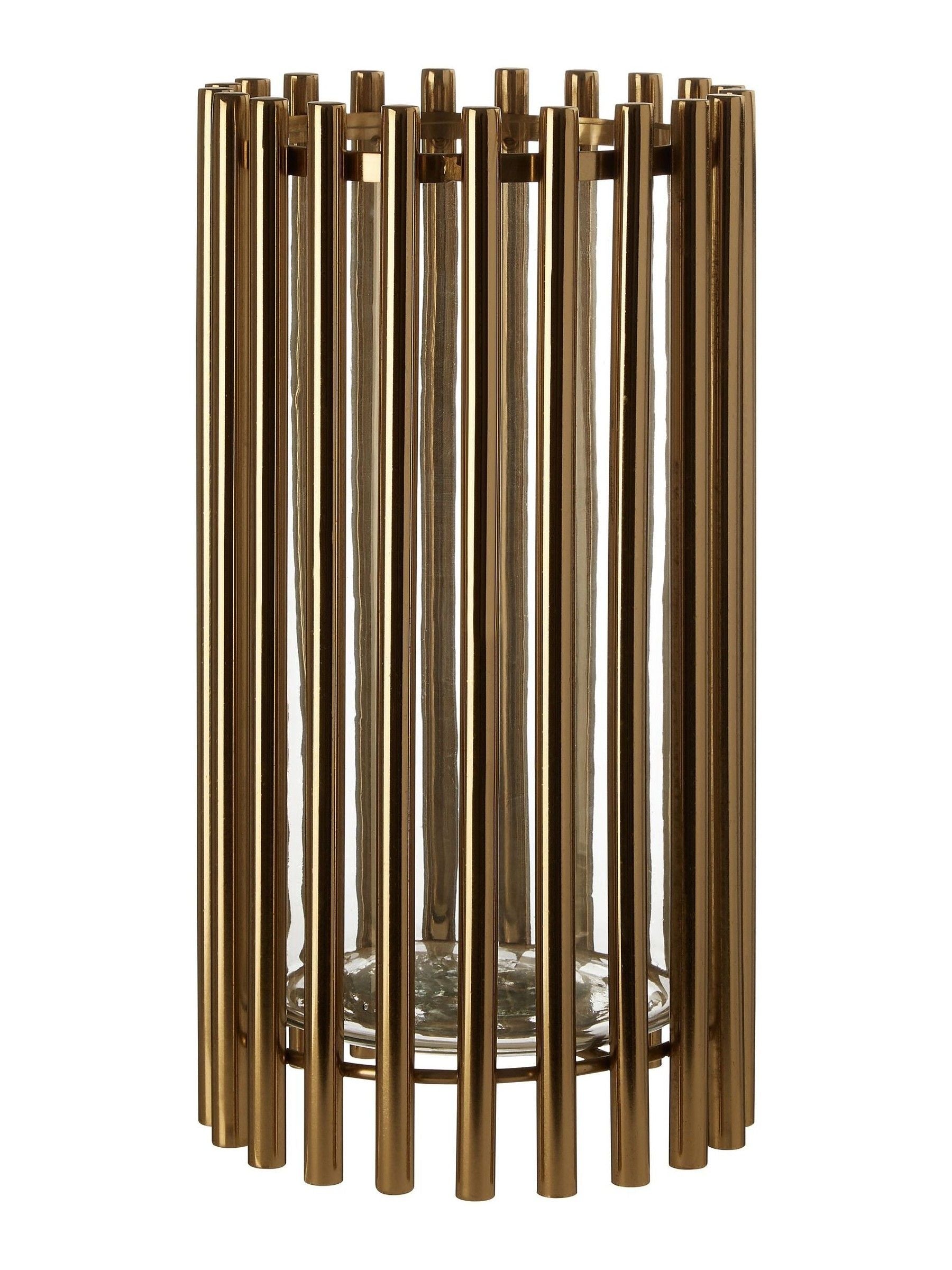 Fifty Five South Gold Martina Hurricane candle holder 34cm - British product