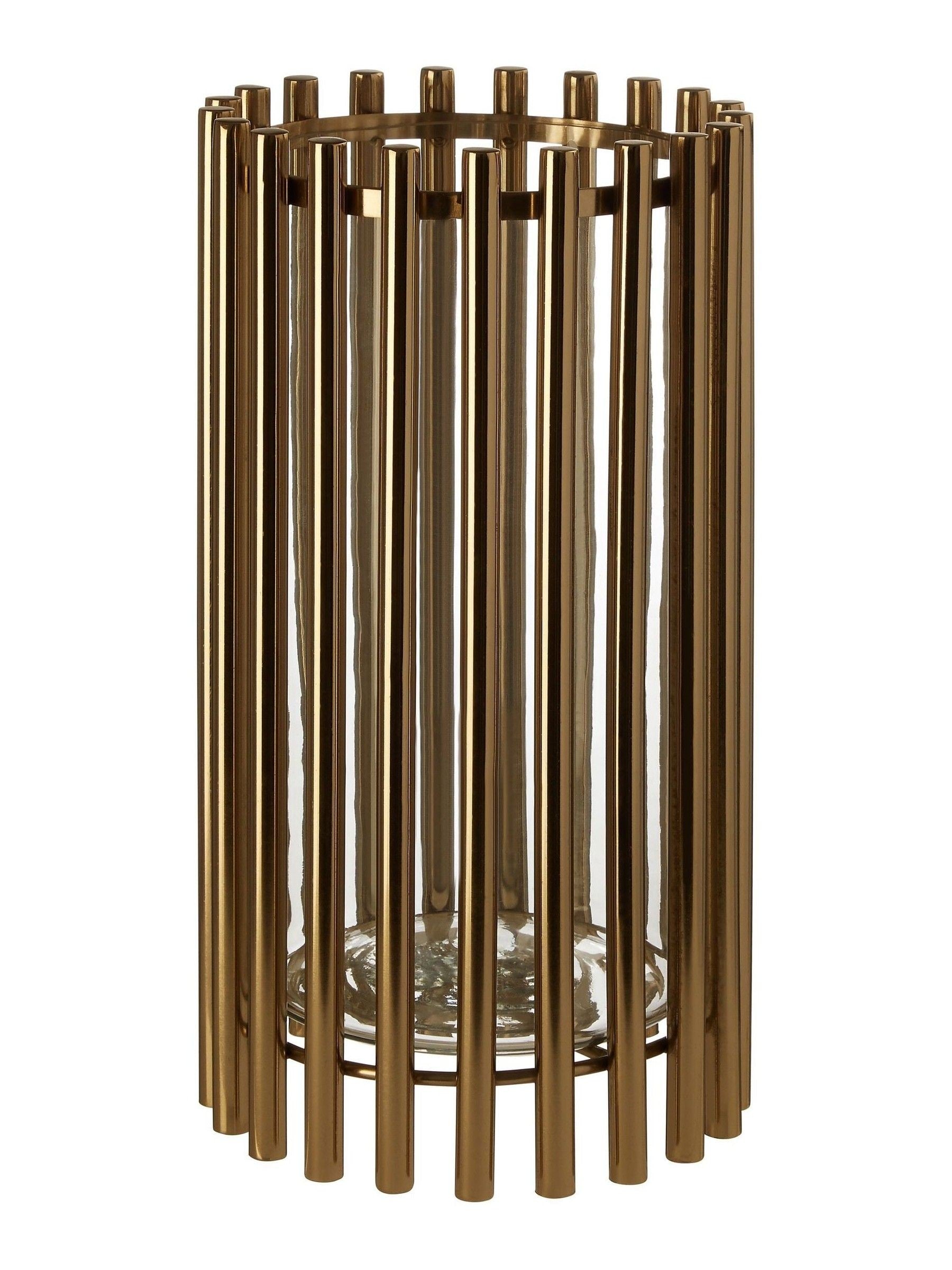 Fifty Five South Gold Martina Hurricane candle holder 34cm - British product