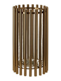 Fifty Five South Gold Martina Hurricane candle holder 34cm - British product