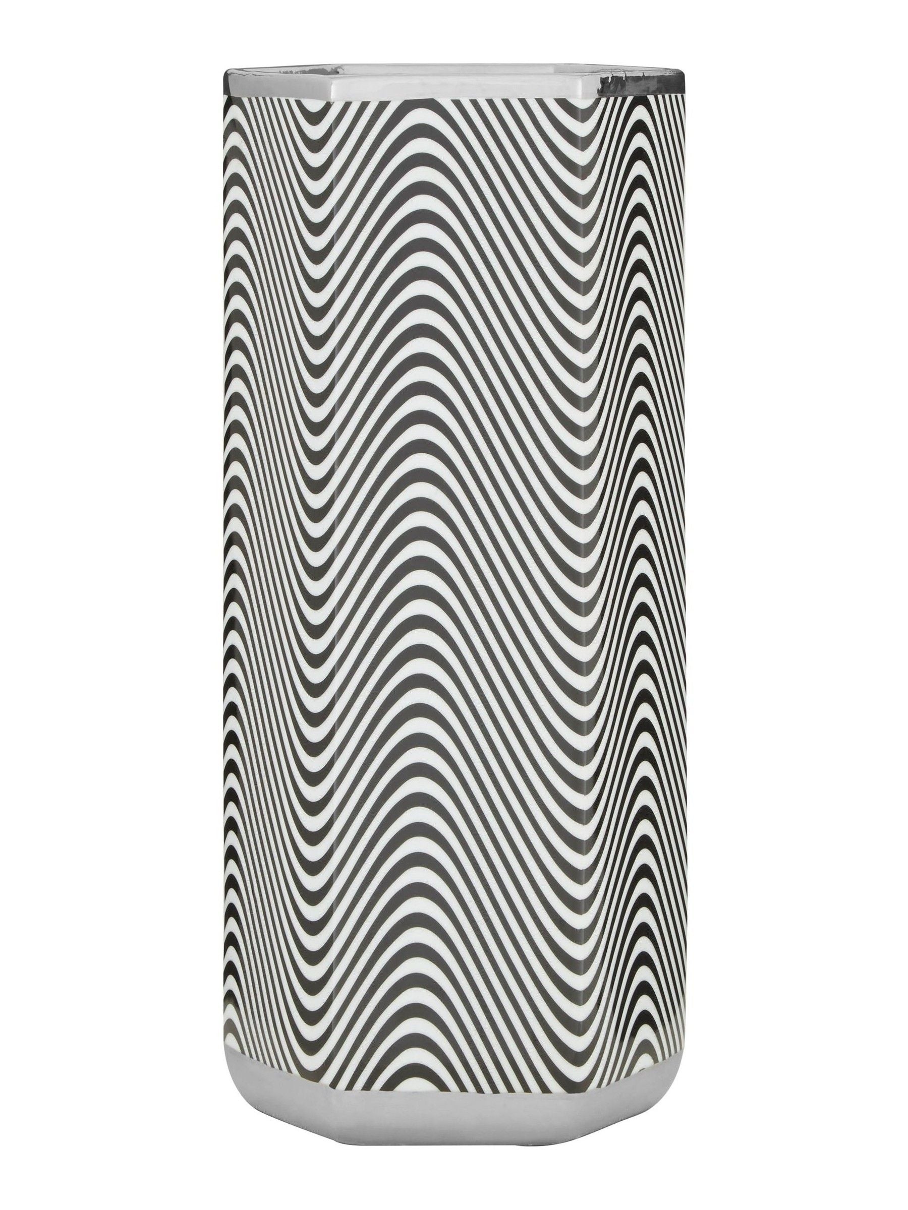 Fifty Five South grey hexagon ceramic umbrella stand 45cm - British product
