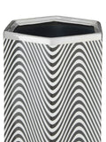 Fifty Five South grey hexagon ceramic umbrella stand 45cm - British product