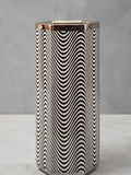 Fifty Five South grey hexagon ceramic umbrella stand 45cm - British product