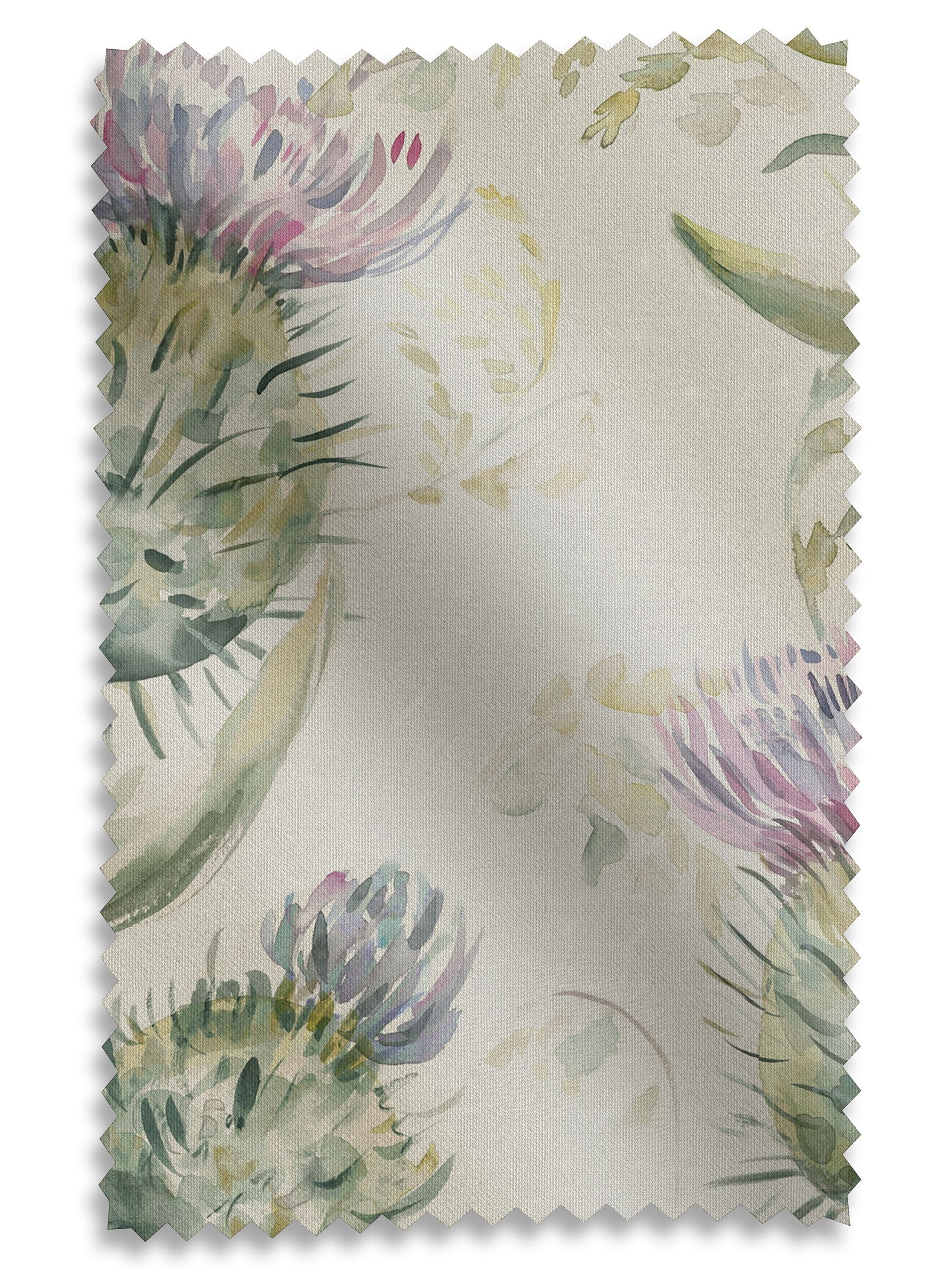 Voyage Maison purple thistle made to measure curtains, imported from the UK