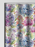 Voyage Grape Purple Hydrangea curtains made to measure, UK version