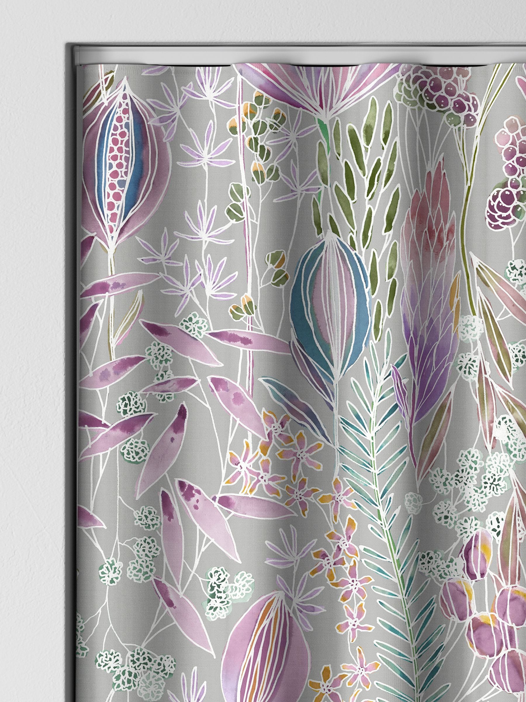 Voyage Maison Masina Dahlia Grey curtains - British product