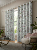 Voyage Maison Hoppa Peony Purple made to measure curtains, UK version