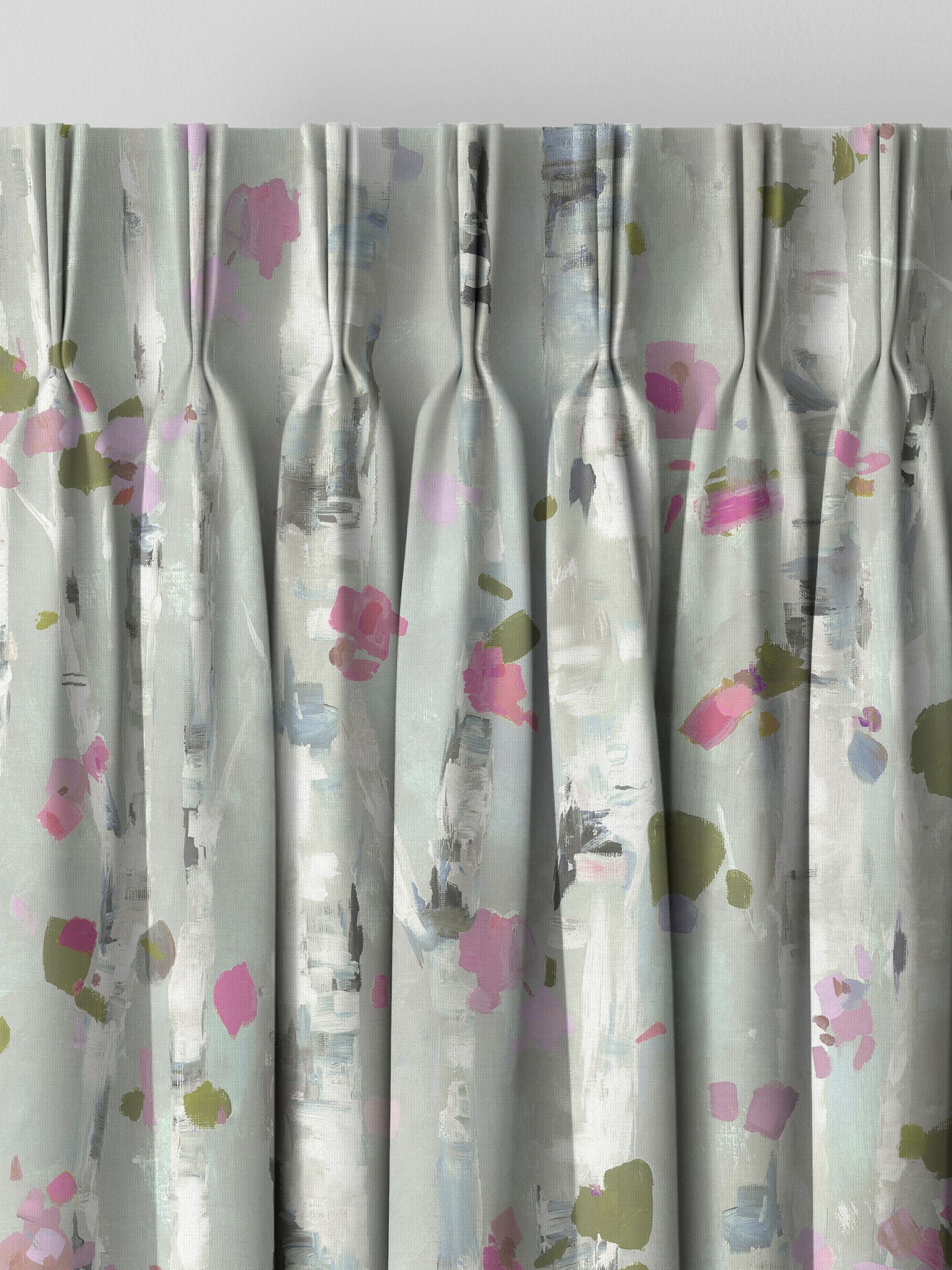 Voyage Maison Hoppa Peony Purple made to measure curtains, UK version