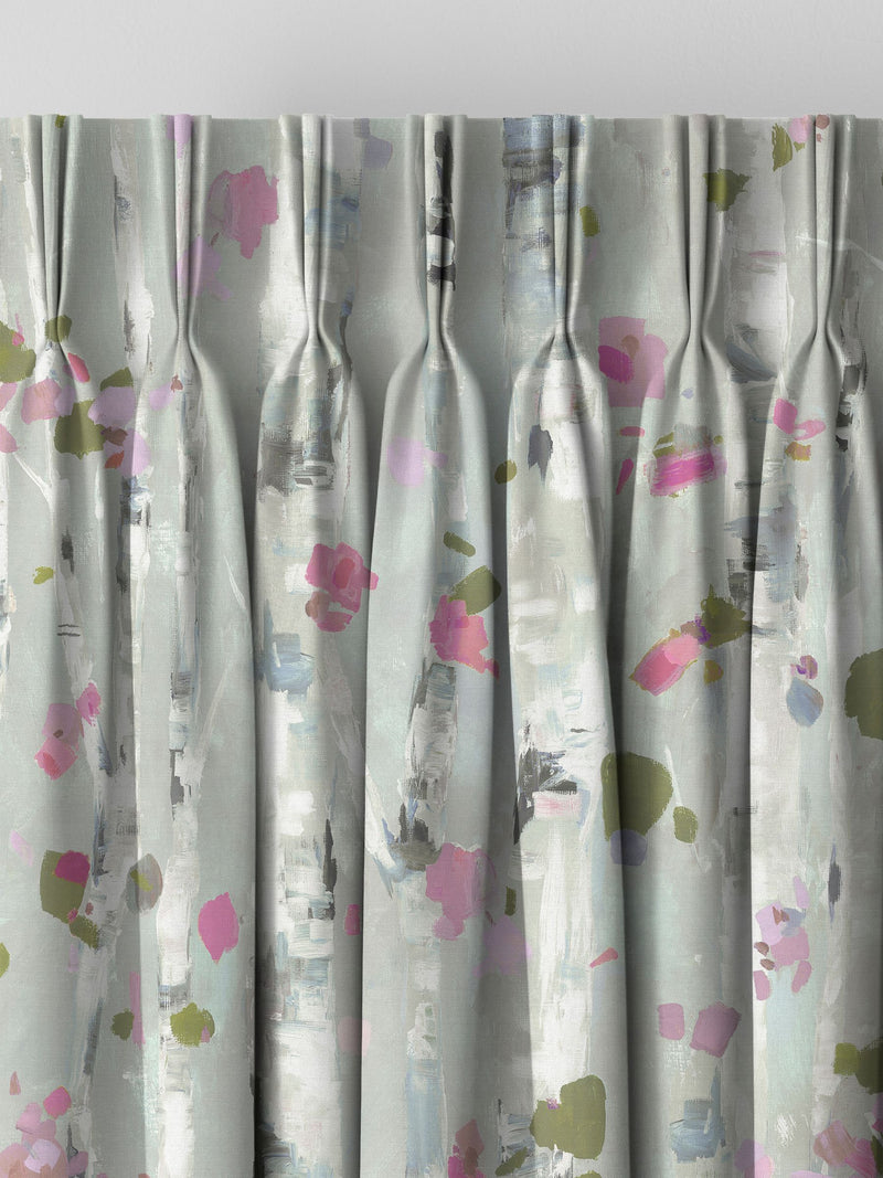 Voyage Maison Hoppa Peony Purple made to measure curtains, UK version