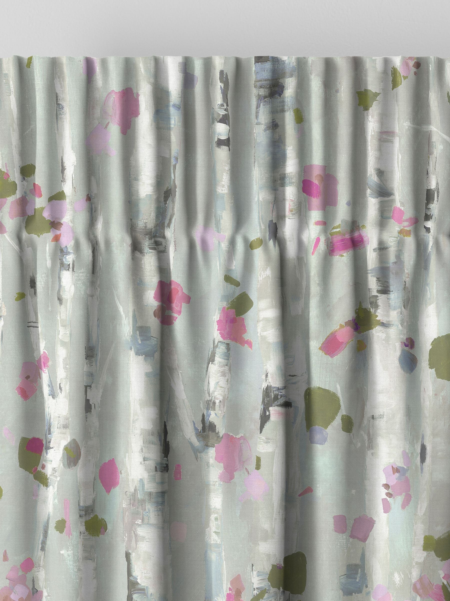 Voyage Maison Hoppa Peony Purple made to measure curtains, UK version