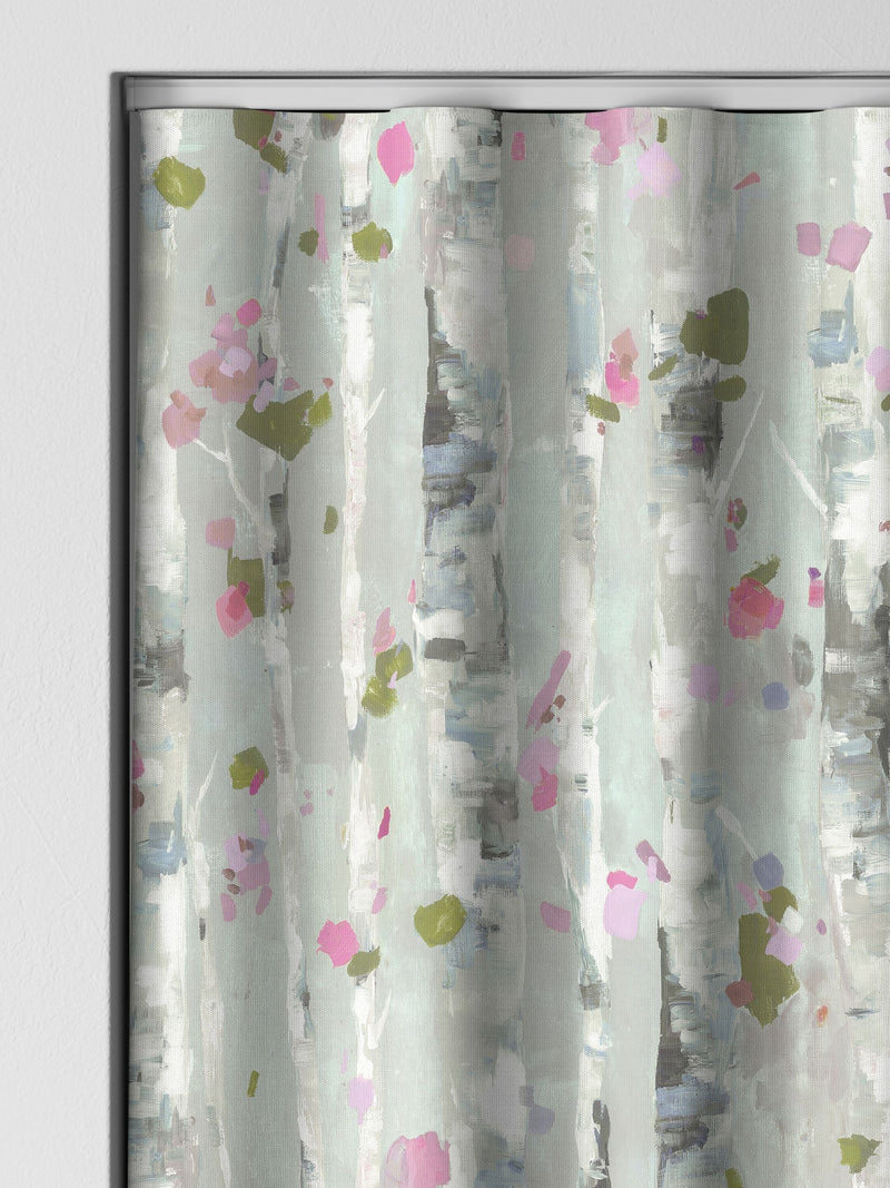 Voyage Maison Hoppa Peony Purple made to measure curtains, UK version