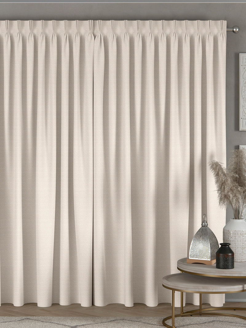 Cream Ziggy made to measure curtains - British product