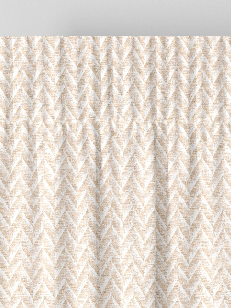 Cream Ziggy made to measure curtains - British product