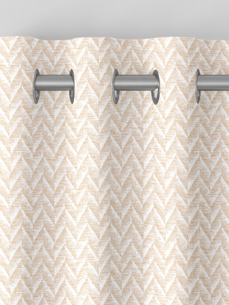 Cream Ziggy made to measure curtains - British product