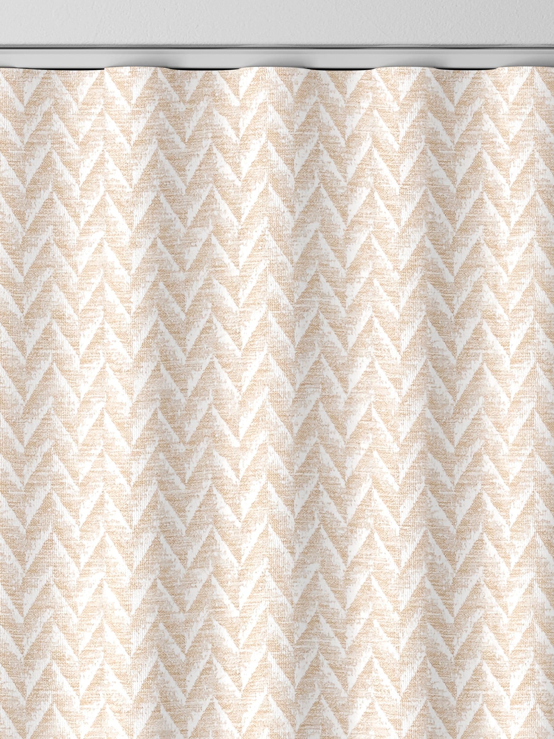 Cream Ziggy made to measure curtains - British product
