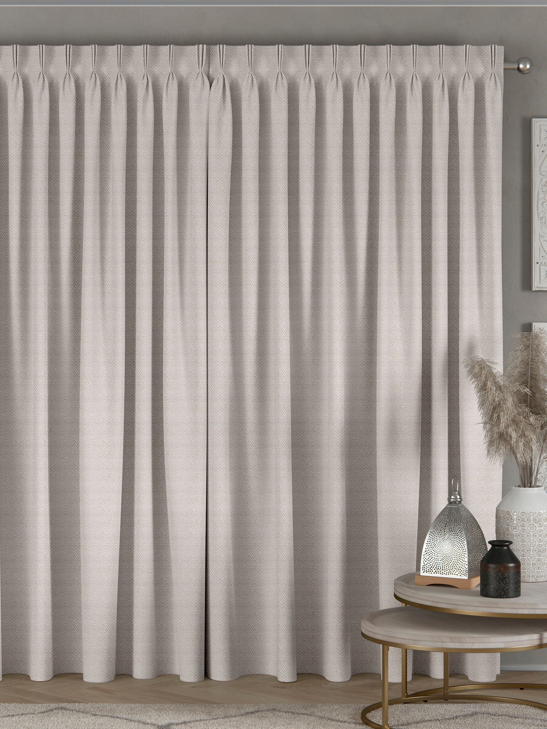 Silver Ziggy made-to-measure curtains, UK version