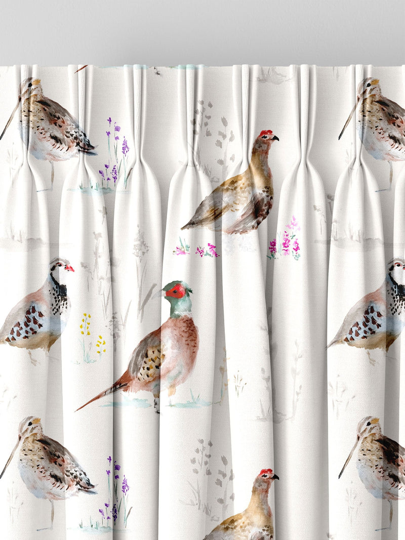 Next bird print made to measure curtains, UK version