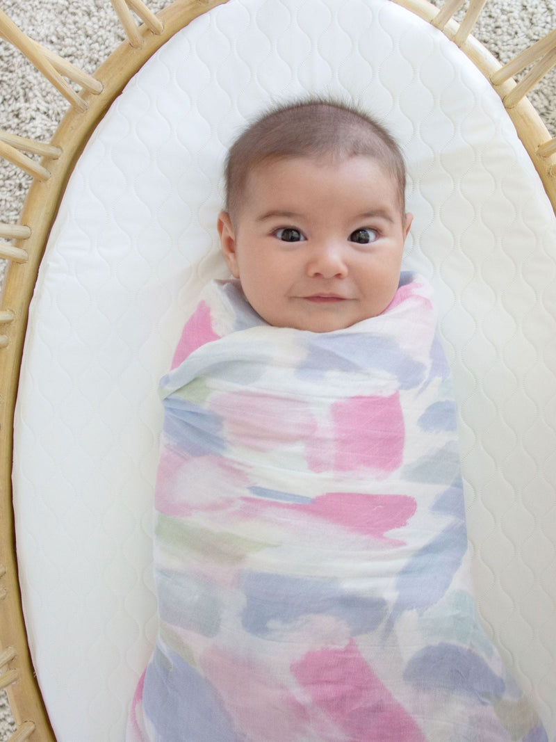aden + anais muslin baby blankets Pink Florentine 3 pack (British brand)