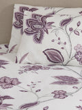 Dreams & Drapes Purple Samira Duvet Cover and Pillowcase Set