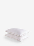 Soft goose feather and down pillows 2-pack (British brand)