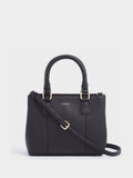 Osprey London White Mini Adaline Leather Grab Bag