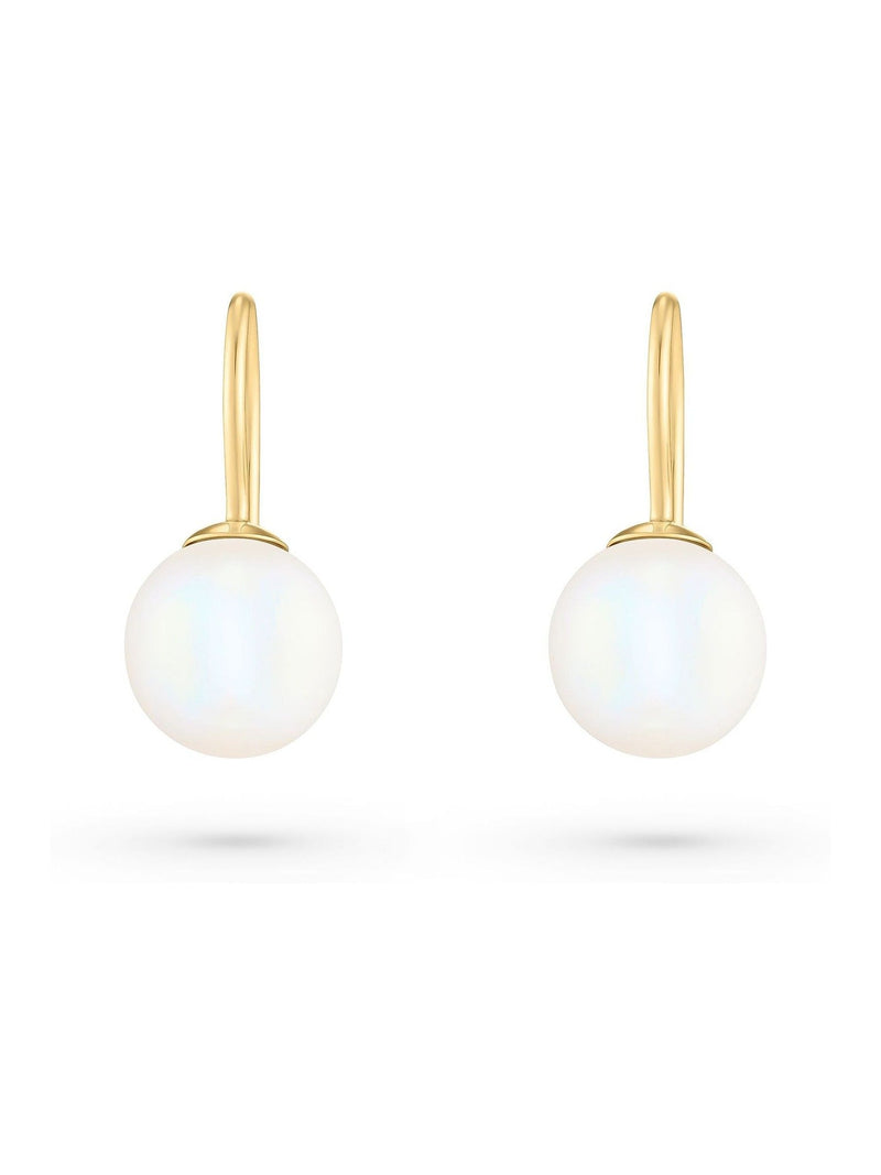 Beaverbrooks Gold freshwater cultured pearl earrings - British product
