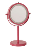 Searchlight Pink Margot illuminated makeup mirror (British brand)