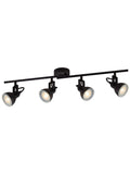 Searchlight 4-light bar spotlight أسود غير لامع - منتج بريطاني