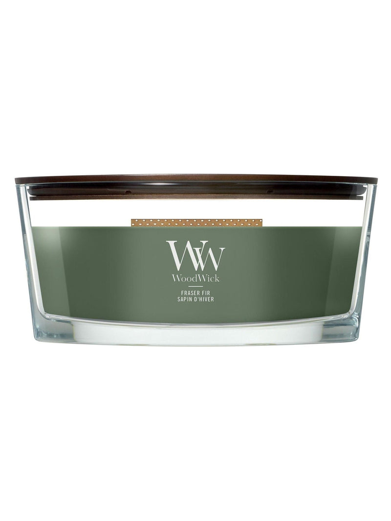 Woodwick Green Ellipse candle, UK version
