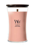 Woodwick orange hourglass large candle, UK version